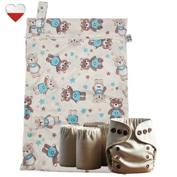 PUL MINT BEARS torba za pelene torbe za pelene