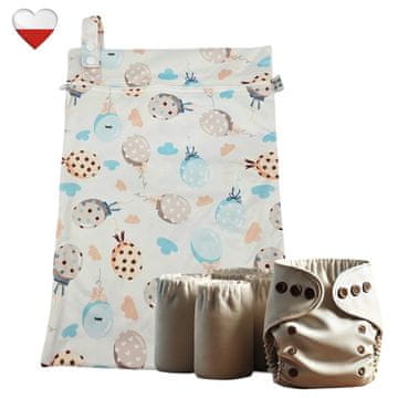 PUL torba za pelene Mint Baloni torbe za pelene
