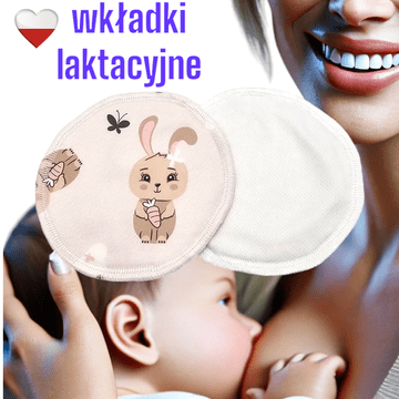 PUL coolmax ULOŽCI ZA LAKTACIJE BUNNY ulošci za dojenje