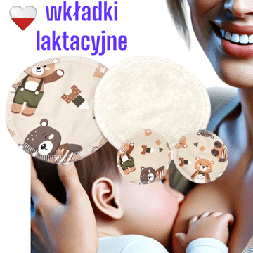 PUL BAMBUS ULOŽCI ZA PREHRANU GREEN BEARS ulošci za dojenje