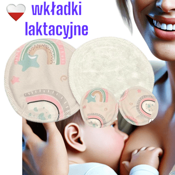 PUL BAMBOO RAINBOW NUTRITION PADS jastučići za dojenje