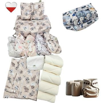 Set pelena za višekratnu upotrebu CAT coolmax pelene