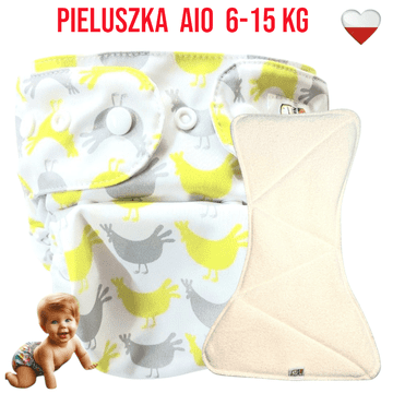 AIO višekratna pelena Coolmax Pocket KURKI