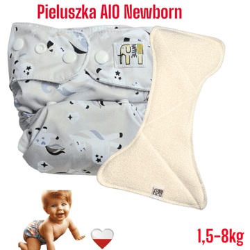 Višenamjenski džep za pelene za novorođenčad Coolmax Unicorns