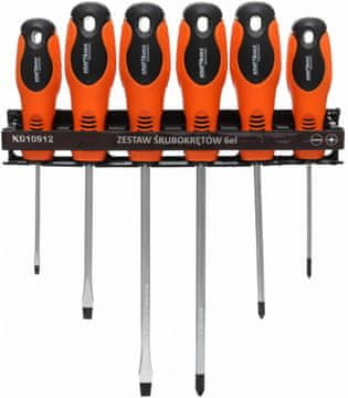Set odvijača od 6 dijelova KD10912