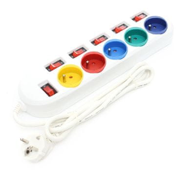 Produžni kabel 5m 5 utičnica KD4002
