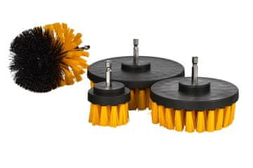 Kraft&Dele Set četkica za bušilicu - 4 kom. KD10995