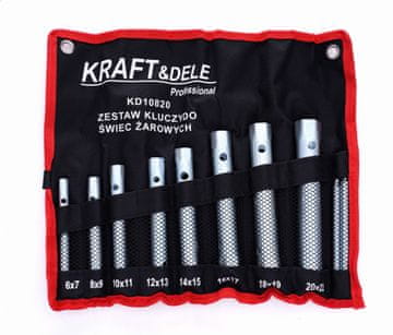 Kraft&Dele Set ključeva za grijače, 10 dijelova, KD10820