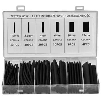 Kraft&Dele Set termoskupljajućih cijevi od 100 komada KD10919