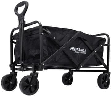 Kraft&Dele SKLOPIVNA TRANSPORTNA KOLICA 90L KD3087