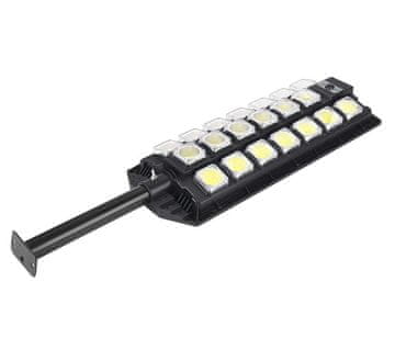 Nikcorp Solarna LED Lampa Vanjska Rasvjeta Senzor Pokreta Snažna 2500W 20000lm Hladno Bijela IP65 Daljinski Upravljač 4 Načina Rada Vrt Dvorište Staza Sigurnost