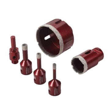 Kraft&Dele SET DIJAMANTNIH PILA ZA RUPE OD 6 DIJELOVA 6-68 mm KD5953