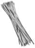 Nikcorp Profesionalne čelične vezice 4,6x300 mm, set 100 kom, visokootporni čelik, brza metalna kopča, za radionicu, garažu, kućnu upotrebu, KD10864, izdržljive, univerzalne