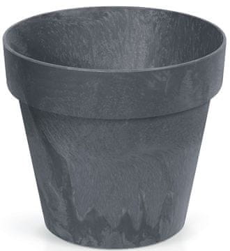 Prosperplast Cube Beton Effect DCUB140 Antracit saksija za cvijeće