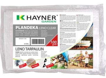 Cerada 4x5 m prozirna ojačana 100 g/m2