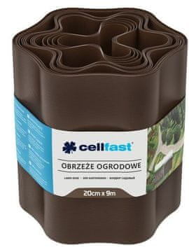 Cellfast Vrtni rub 20 cm 9 m smeđi