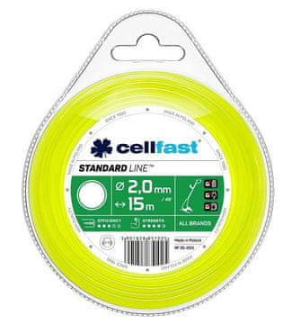 Cellfast Standardna struna za rezanje - okrugla 2,0 mm 15 m