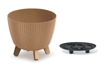 Prosperplast Lamia ECO Wood DLAL240W naturo saksija za cvijeće