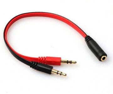 Bit Mozos ASM2 adapter 1x Jack gn. - 2x Jack Tue 3.5mm