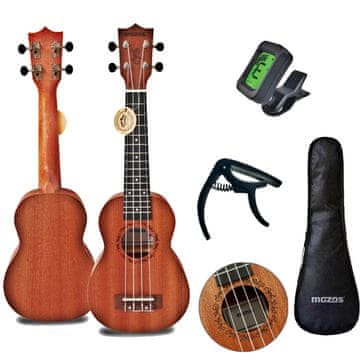 Mozos Gecko sopran ukulele set