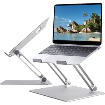 Mozos LS2-ALU podloga za laptop, srebrna