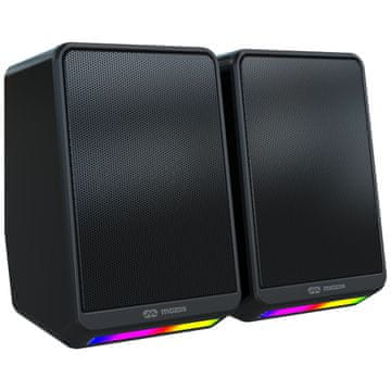 Mozos Mini S4 RGB 2.0 računalni zvučnici s pozadinskim osvjetljenjem