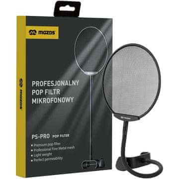 Mozos PS-PRO profesionalni pop filter za mikrofon