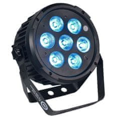 4M crno PAR 7x10W rgbwa LED jako svjetlo