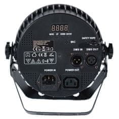 4M crno PAR 7x10W rgbwa LED jako svjetlo
