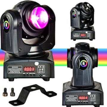 4M twin beam 210 mini LED pomična glava s obje strane