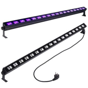 4M UV BAR 18 LED traka s ultraljubičastim snopom
