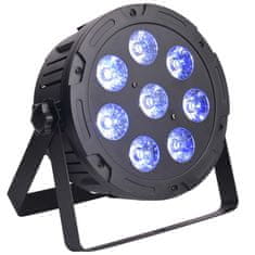 4M četverostruki PAR 8x10W mkii rgbw LED tanki ravni