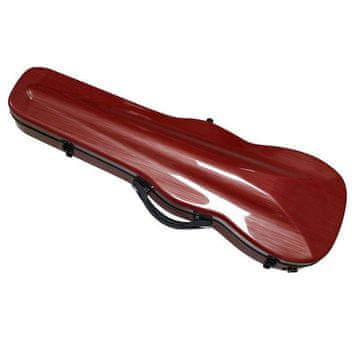Tvrda torba za violinu 4/4 CY100 - crvena - tekstura
