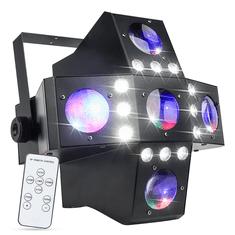4M beamstorm rgba-w LED svjetlosni efekt dinamička rasvjeta za zabave daljinski upravljač