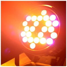 4M crni PAR 30x3W rgba-UV LED scenski reflektor
