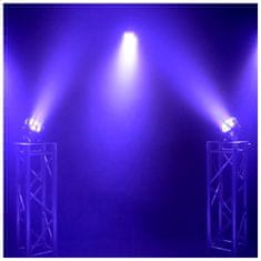 4M crni PAR 30x3W rgba-UV LED scenski reflektor