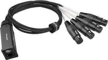 One PS4F DMX ženski na RJ45 ženski adapter-konverter