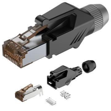One RJ45C5E-PH-GY RJ45 utikač s poklopcem