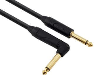 Red's kabel za glazbene instrumente - Jack 6,3 mm / Kutni Jack 6,3 mm - Jači - GCSA1230 - 3 m