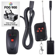4M FOG 900 uređaj za maglu s daljinskim upravljanjem