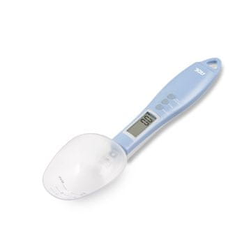 ADE Eni mjerna žlica s vagom, do 300 g, 25 cm, plava