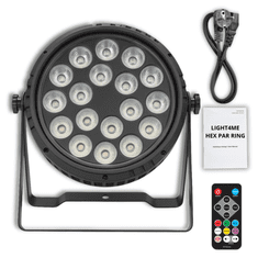 4M HEX PAR prstenasti reflektor s efektom scenske rasvjete DMX