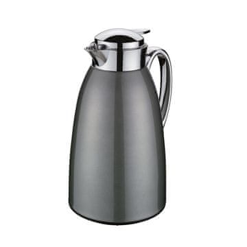 Cilio Venezia termos vrč, nehrđajući čelik, 1,0 l, promjer 14 x 27 cm, siva