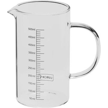 LURCH Mjerna posuda vrč, borosilikatno staklo, 0,5 l