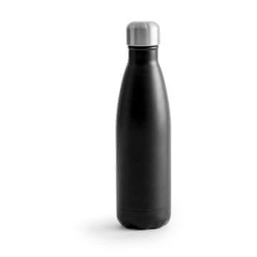 Sagaform To Go termo crna čelična boca 0,5 l