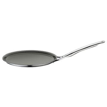 Spring Tava za palačinke, neprianjajući premaz, promjer 28 cm, nehrđajući čelik 18/0 VULCANO CLASSIC /