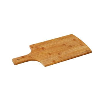 Zassenhaus daska za rezanje s ručkom, bambus, 38x20x1,2 cm