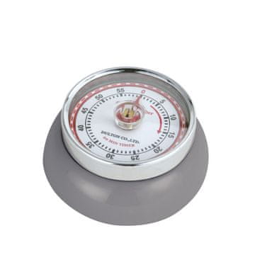Zassenhaus Speed timer, mehanički, promjer 7x3 cm, siva boja