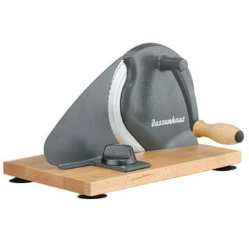 Zassenhaus Classic ručni rezač kruha, 30 x 25,5 x 19 cm, siva