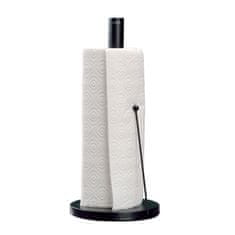 Kela Rollo stalak za papirnate ručnike, promjer 15 x 33,5 cm, mat crna